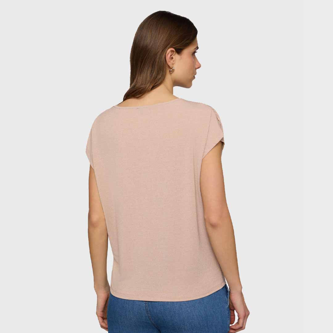 Maicë Upim TSH LUREX CO CORAL PINK