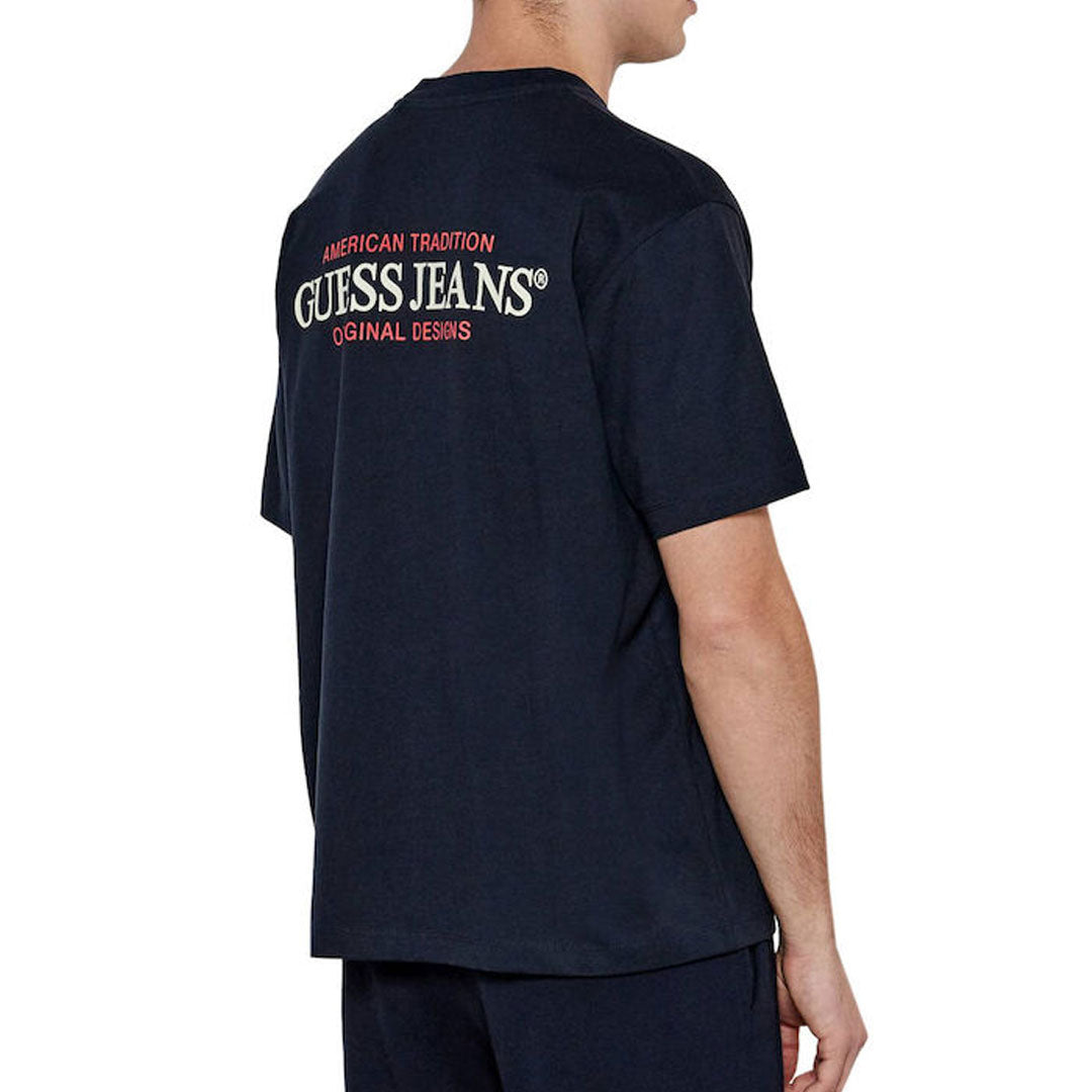 Maicë GUESS JEANS GJ SS CN OS AMERICAN TRAD TEE