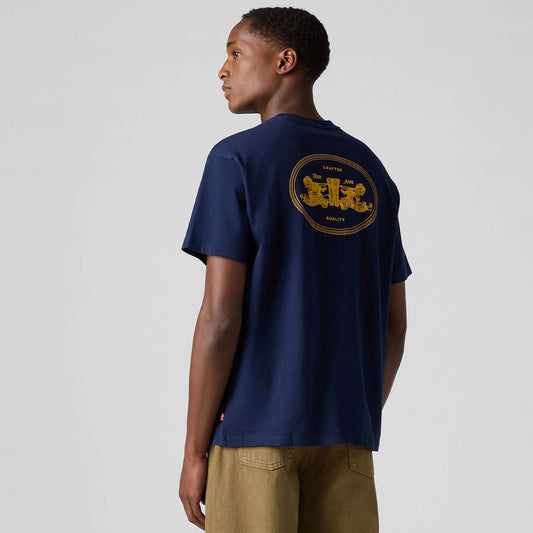 Maicë LEVIS VINTAGE FIT GRAPHIC TEE BI BADGE BW 3