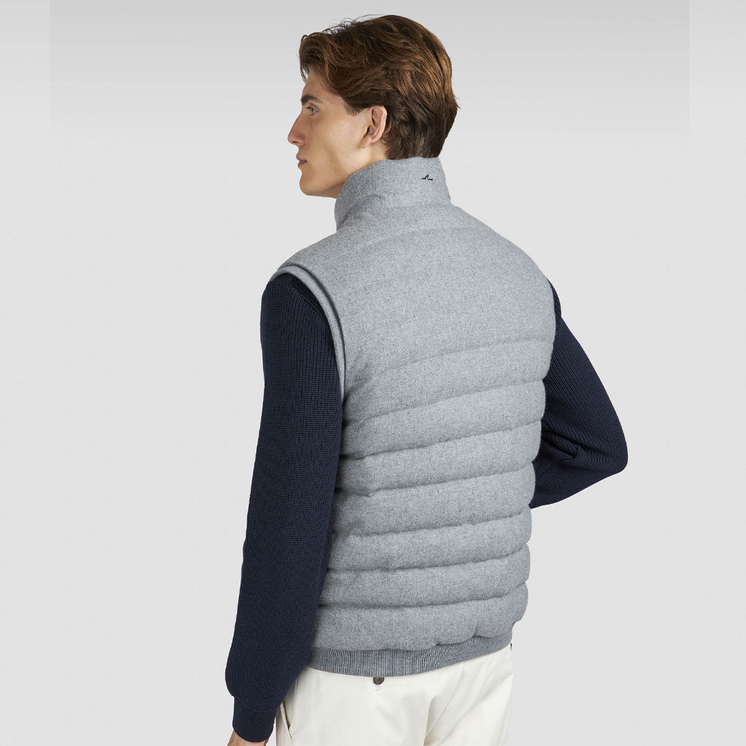 Jelek PAUL & SHARK MENS WOVEN DOWN WAISTCOAT C.W.