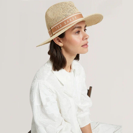 Kapelë Ted Baker Faux Straw Fedora
