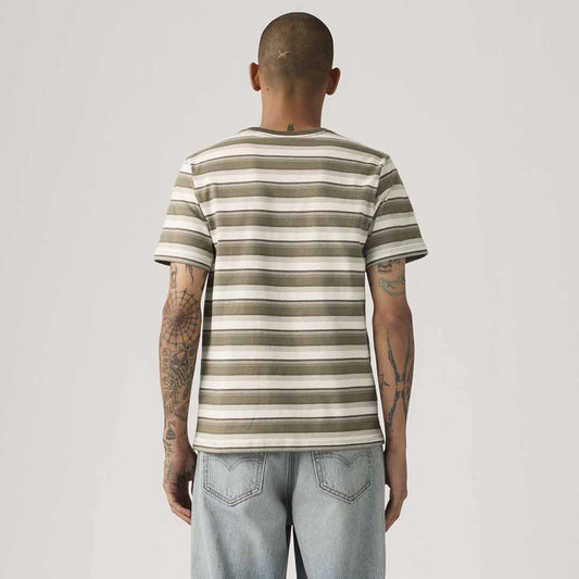Maicë Levis SS ORIGINAL HM TEE JEN STRIPE MAITAKE B