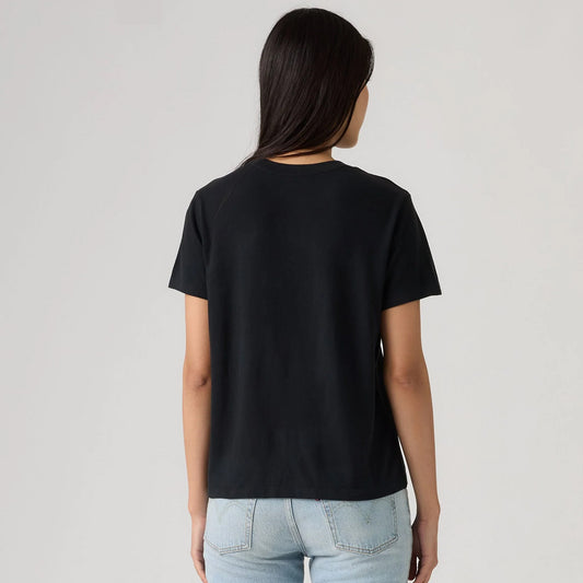 Maicë Levis FAVORITE COTTON TEE HM ANTHRACITE NIGH
