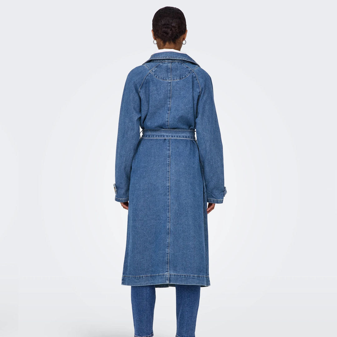 Jakne Only ONLMALOU BELTED TRENCH DNM GUA NOOS