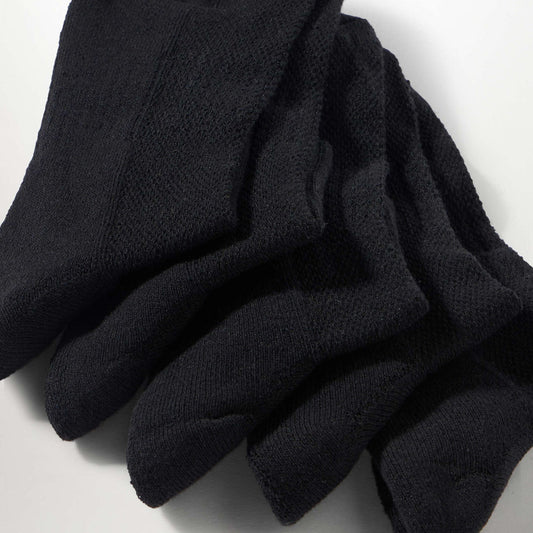 Qorape Upim PK5 SNEAKER  BLACK