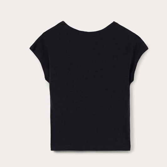 Maicë Blukids T-SHIRT SOLI BLACK BEAUTY