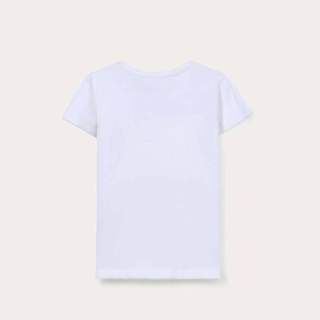 Maicë Blukids T-SHIRT S/S  OPTICAL WHIT
