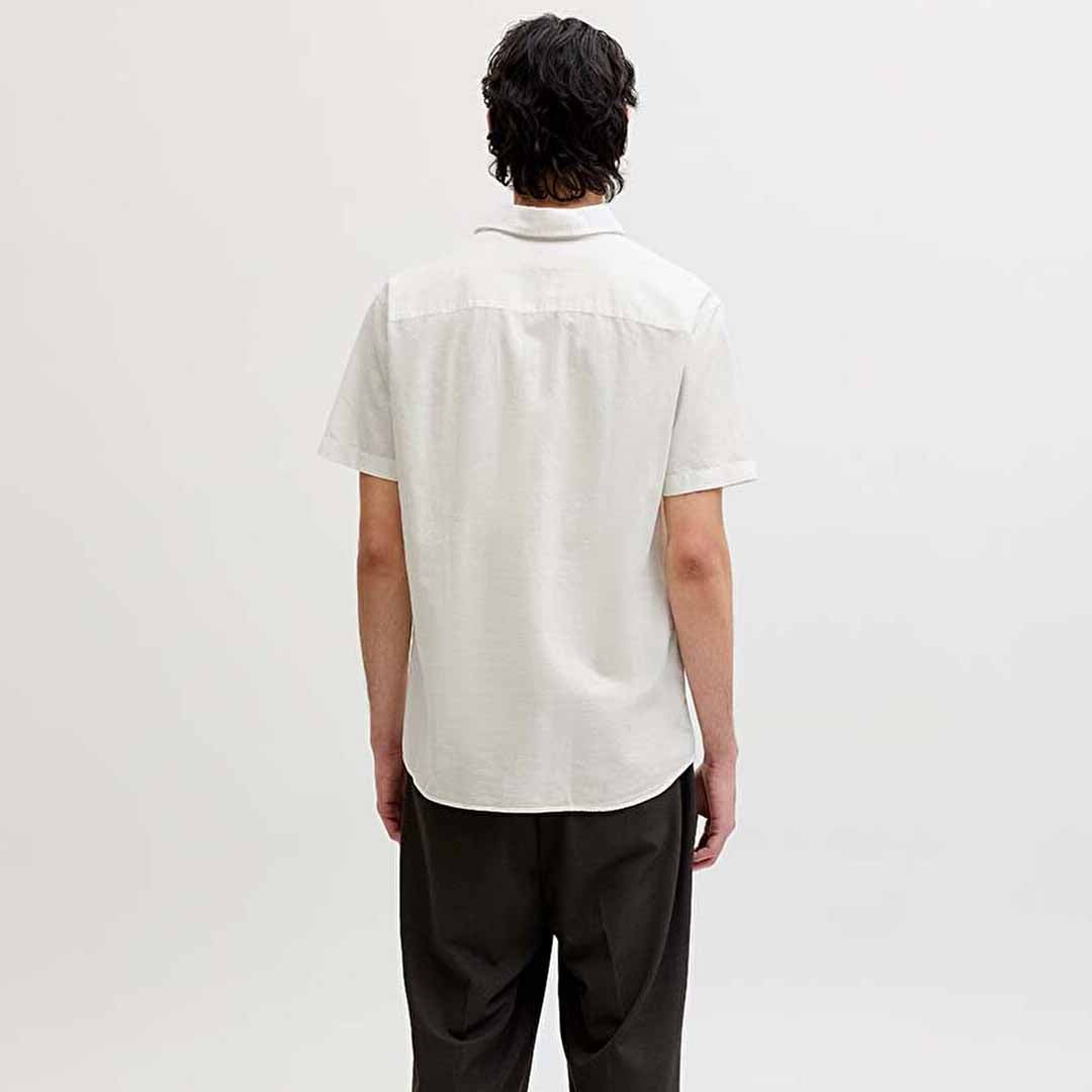 Këmishë Jack & Jones JJEBREEZE LINEN BLEND SHIRT S/S SN