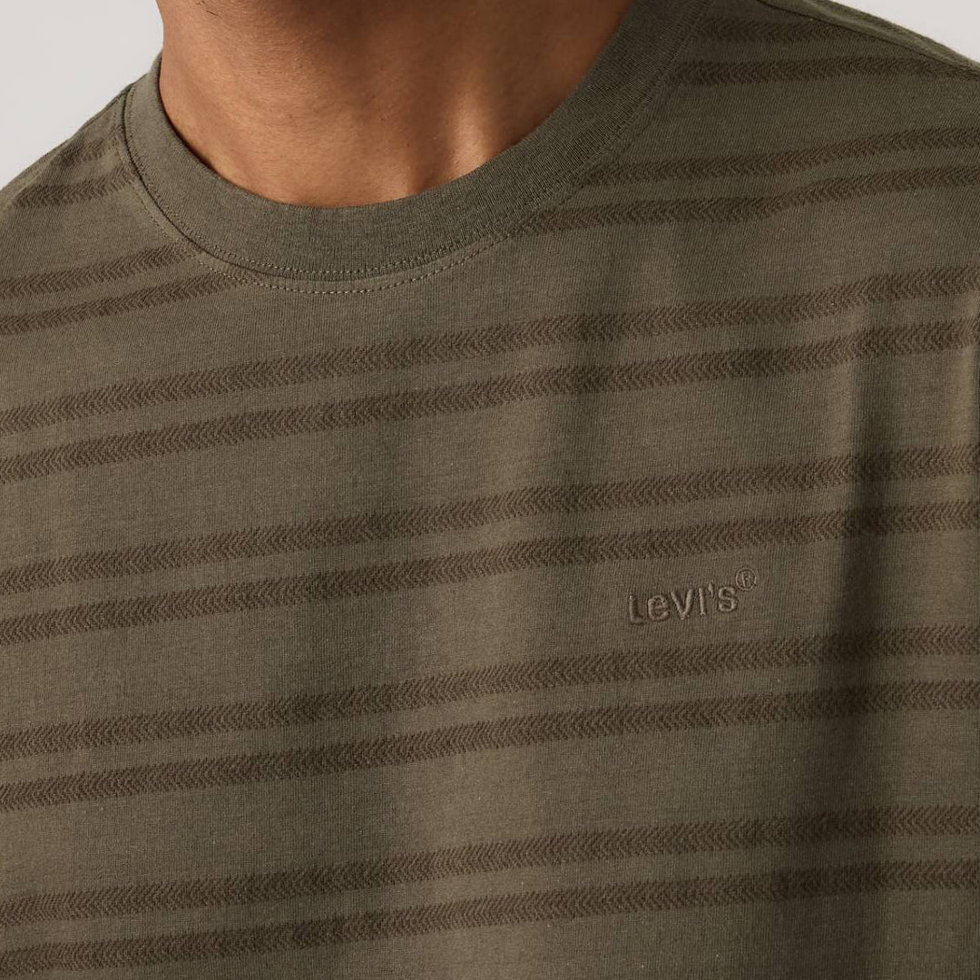 Maicë Levis RED TAB VINTAGE TEE GRADY CHEVRON STRI