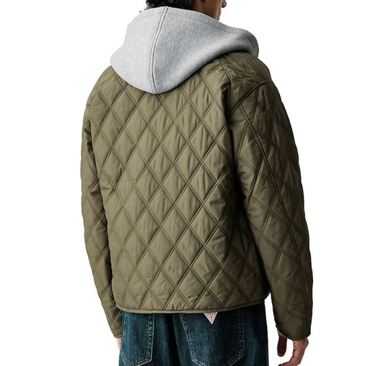 Jakne Guess GJ QUILTED NYLON HOO