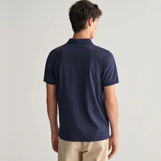 Maicë Gant REG CONTRAST PIQUE SS POLO
