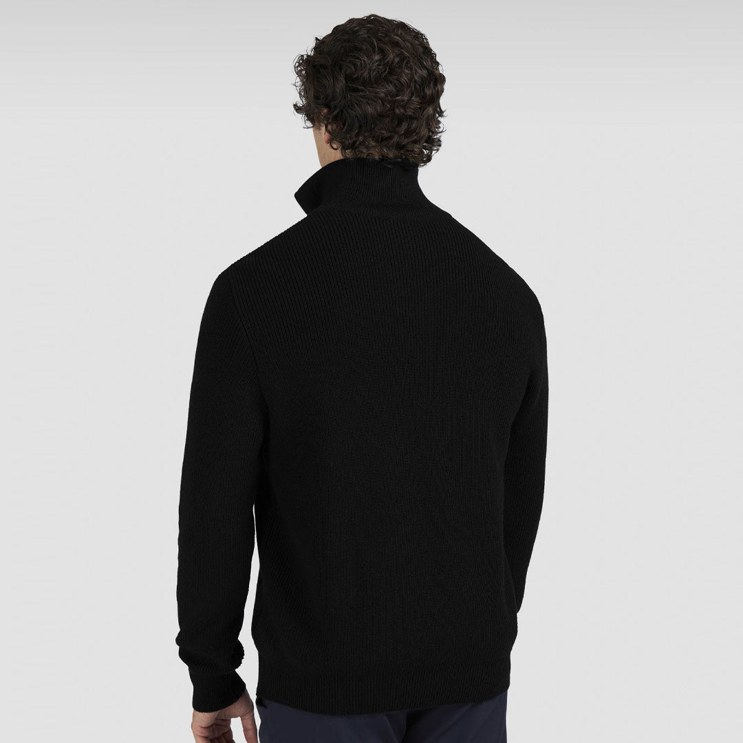 Bluzë PAUL & SHARK MENS KNITTED WOOL ZIPPED SWEATE