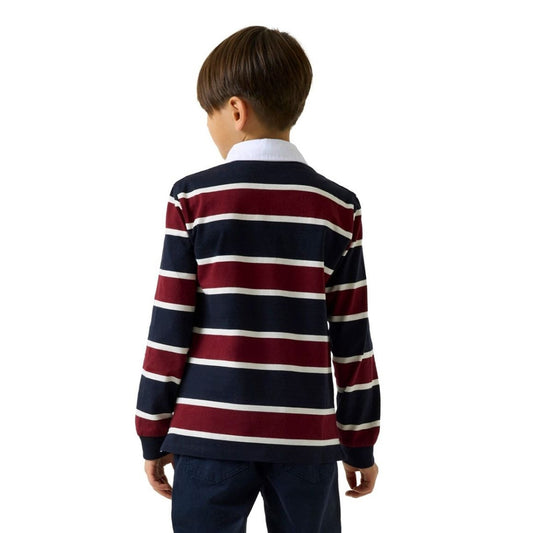Bluzë Guess HEAVY JERSEY LS POLO