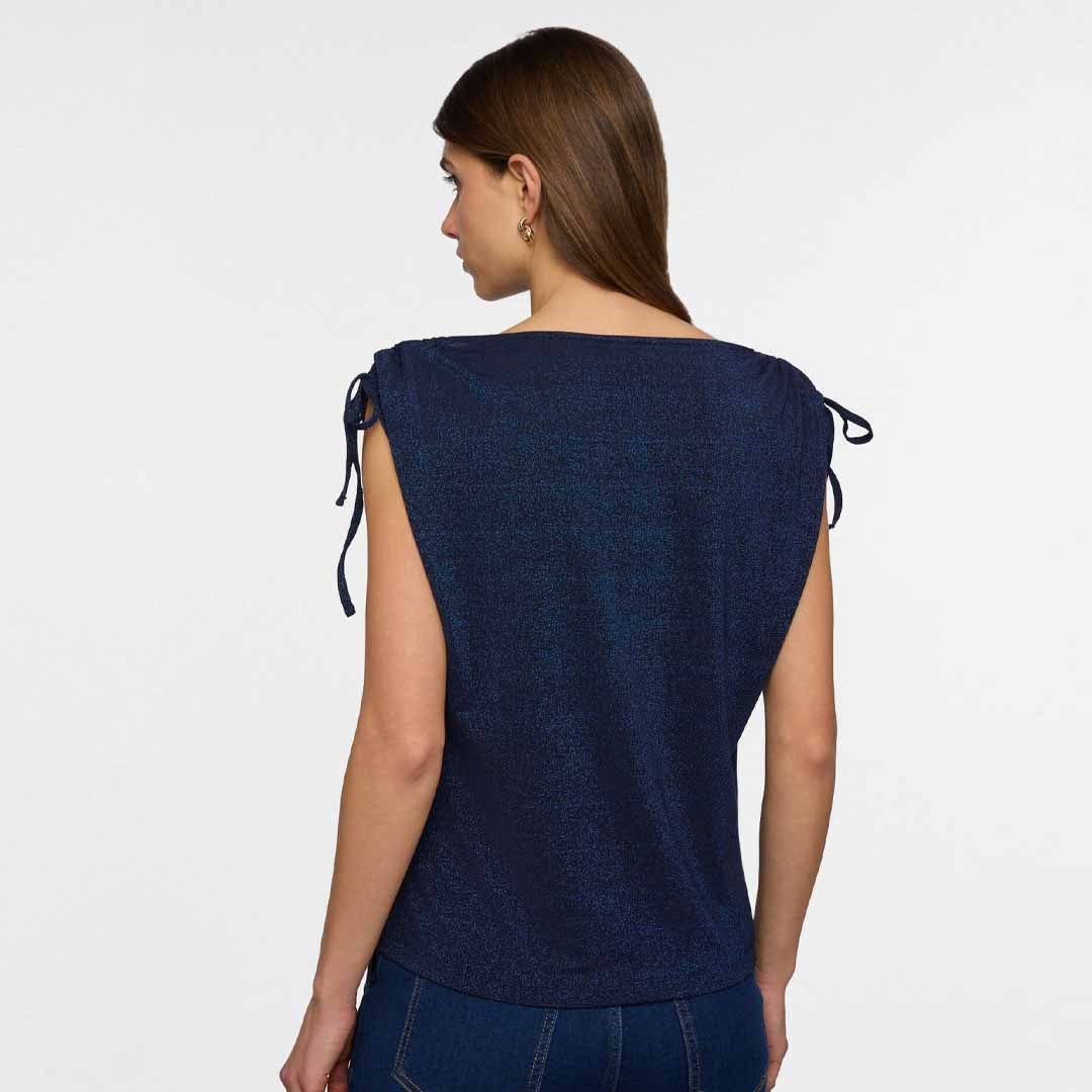 Maicë Upim TSH LUREX FI NAVY BLUE