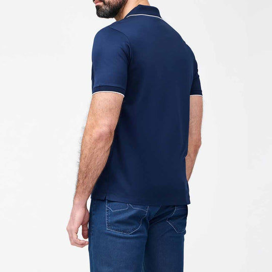 Maicë Paul & Shark MEN'S KNITTED COTTON POLOSHIRT