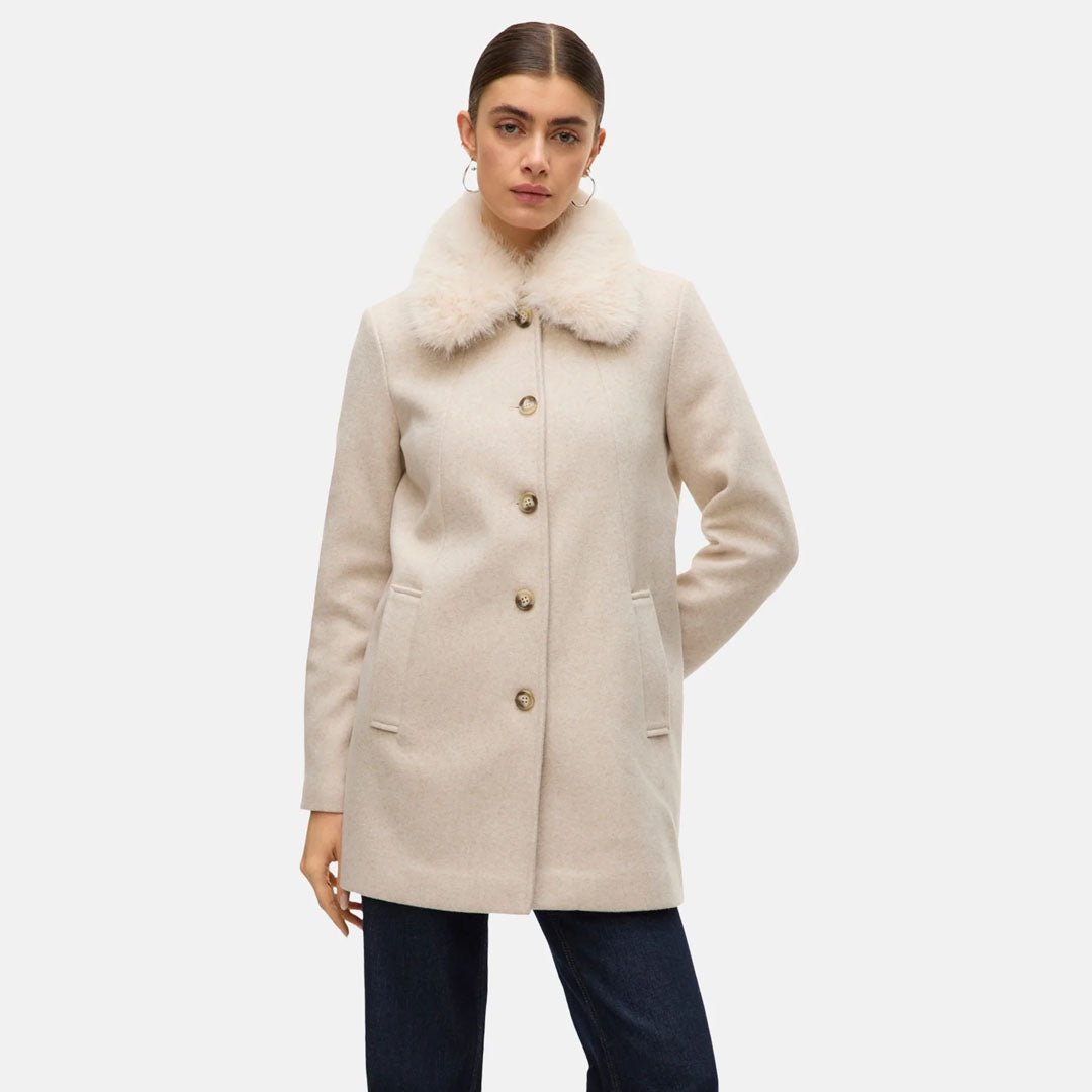 Palltë VERO MODA VMAUTUMN COZY JACKET GA BOO