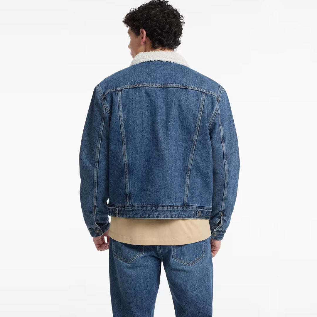 Jakne GUESS JEANS GJ MAN SHERPA REG TRUCKER JCK