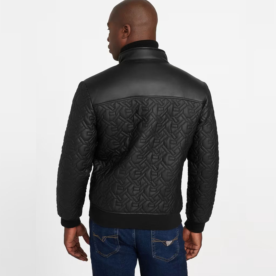 Jakne GUESS G CHAIN QUILTED JACK