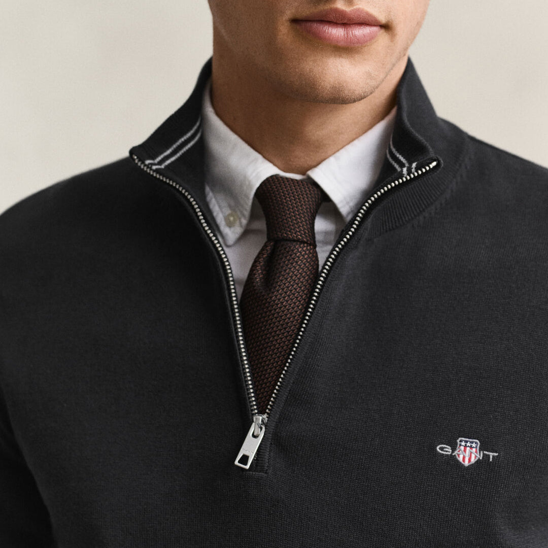 Duks Gant HALF-ZIP SWEATER