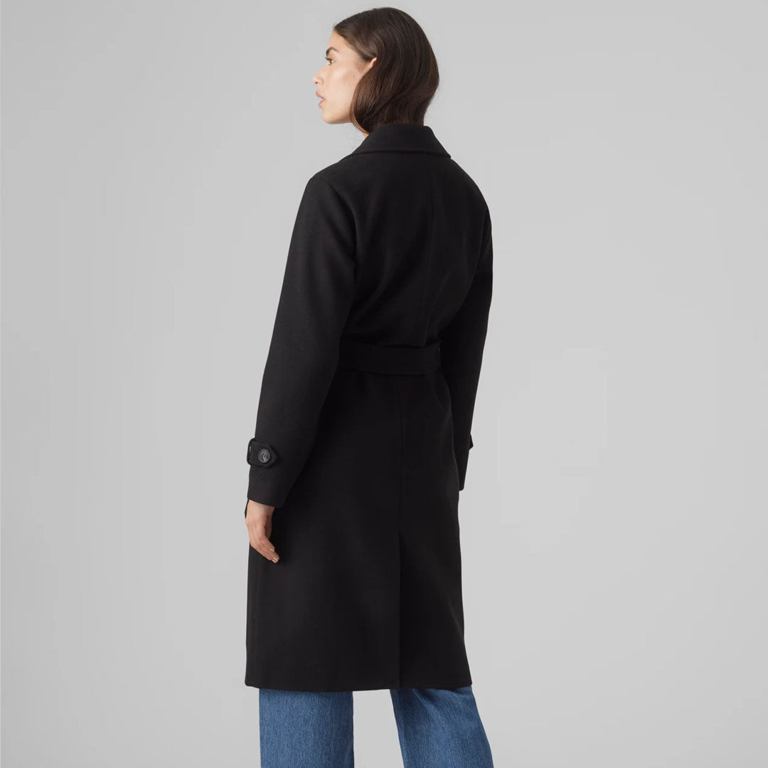 Palltë VERO MODA VMFORTUNEVEGA LONG TRENCHCOAT GA
