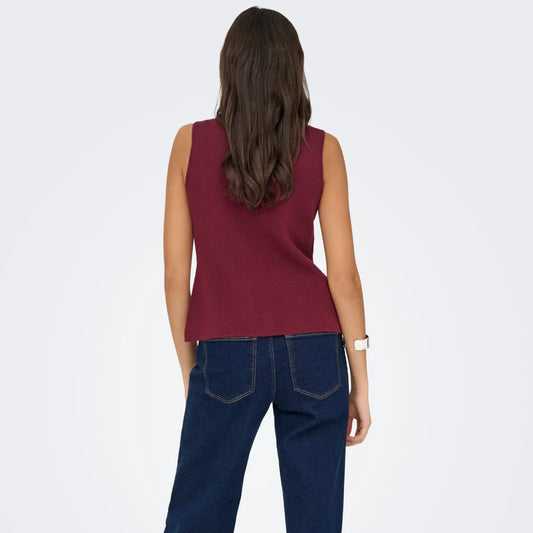 Jelek ONLY ONLIBI BUTTON SL VEST CC KNT