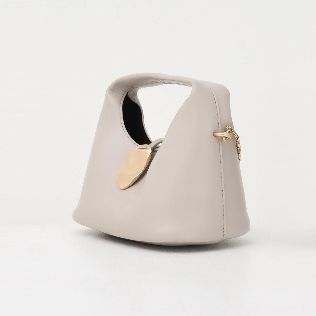 Qantë CALVIN KLEIN STONE LOCK SLOUCHY CROSSBO