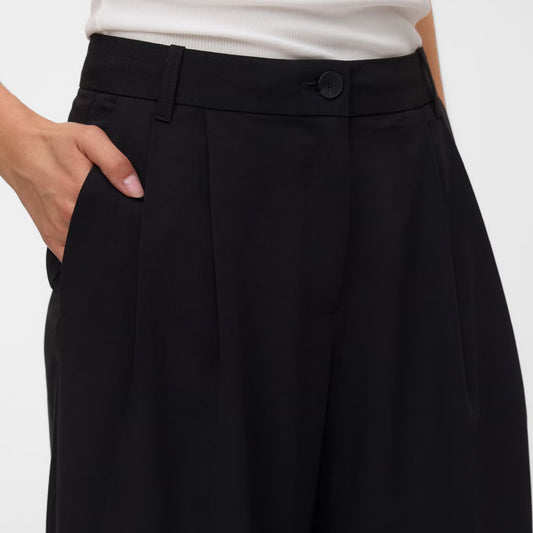 Pantallona Vero Moda VMSTELLA MW WIDE PLEAT PANT N