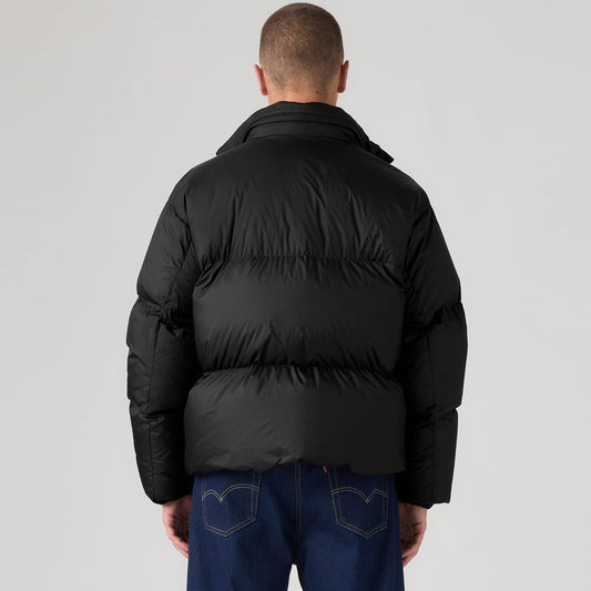 Jakne Levis AURUE SHORT PUFFER DARK PHANTOM POLYES