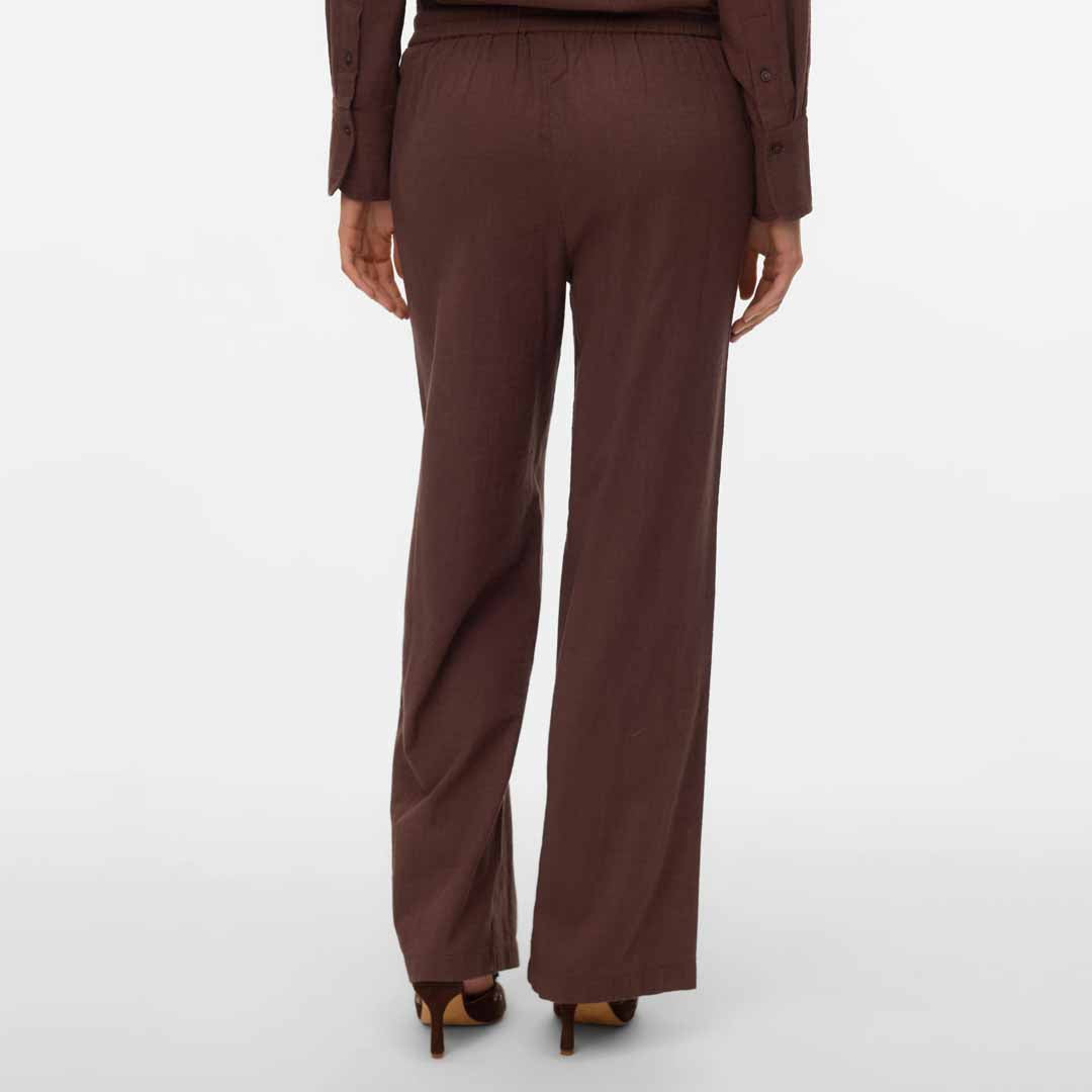 Pantallona Vero Moda VMCAIA MW WIDE PANT WVN NOOS