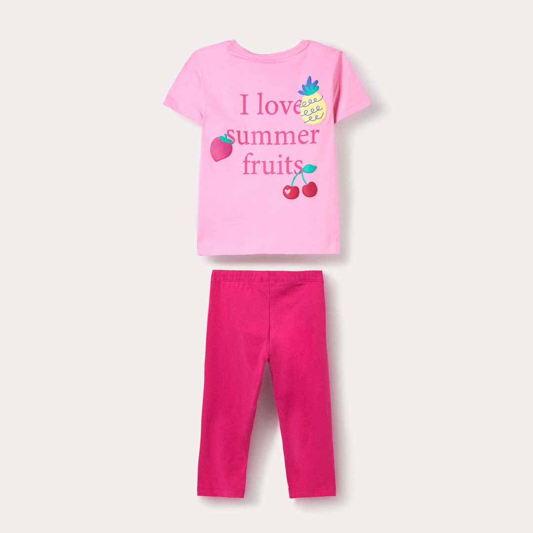 Set Blukids JOGGING      PINK YARROW