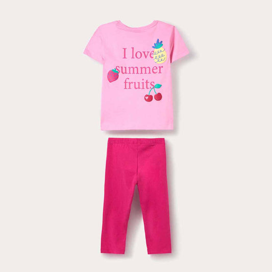 Set Blukids JOGGING      PINK YARROW