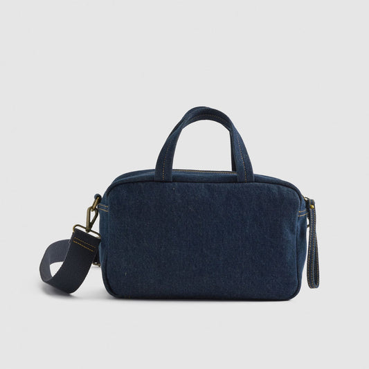 Qantë LEVIS PRESLEY TOP HANDLE BAG INDIGO RI