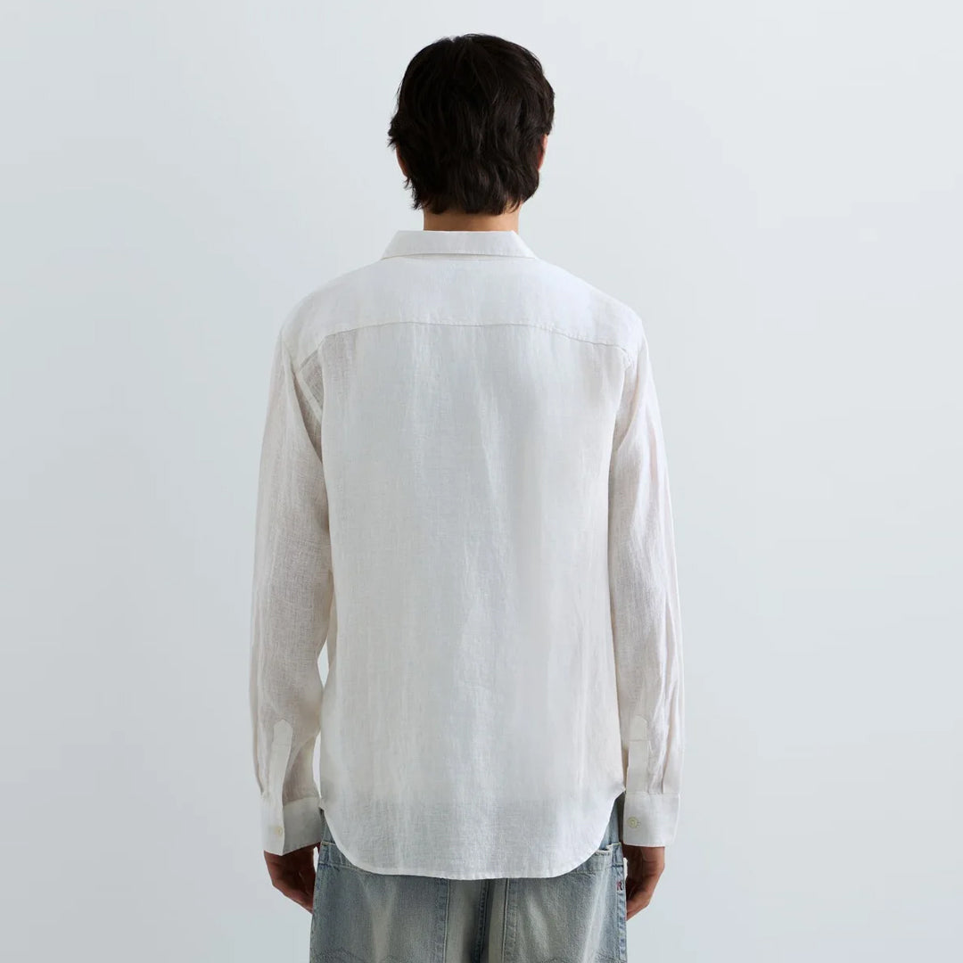 Këmishë Replay GARMENT DYED LINEN