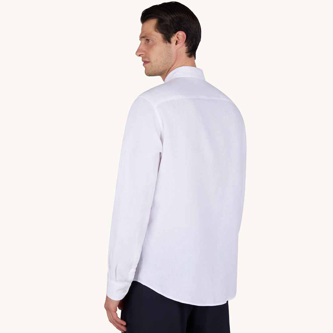 Këmishë Paul & Shark MENS WOVEN LINEN OVERSHIRT