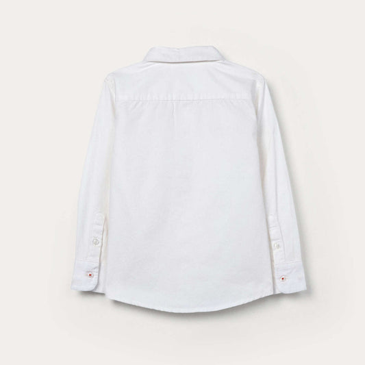 Maicë Blukids CAMICIA BIAN LUCENT WHITE