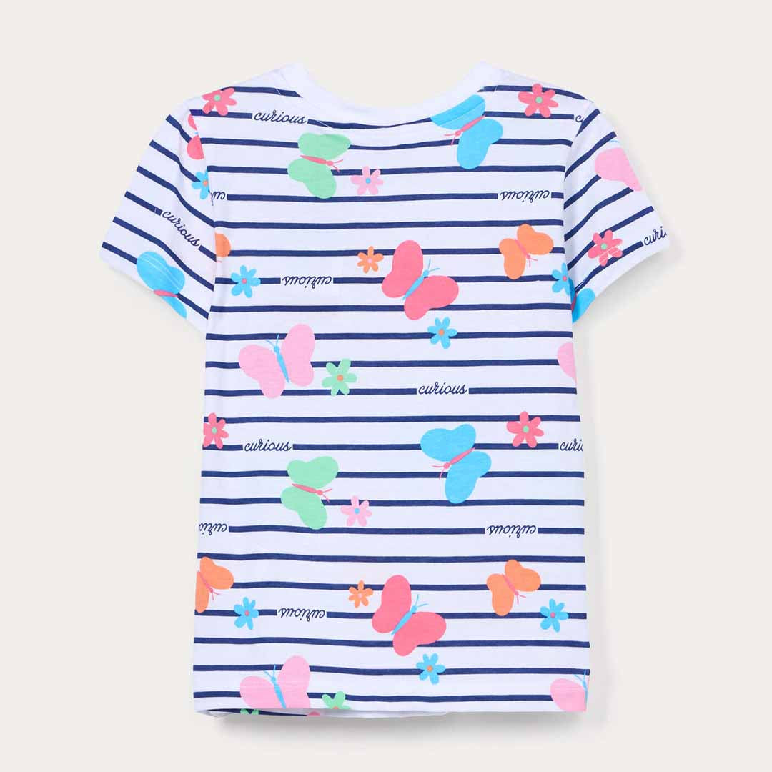 Maicë Blukids T-SHIRT S/S  BRILLIANT WH