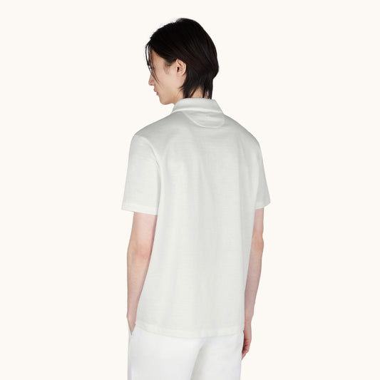 Maicë Paul & Shark MEN'S KNITTED COTTON POLOSHIRT