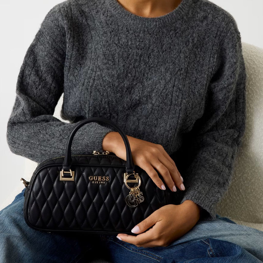 Qantë GUESS VALLA SMALL SATCHEL