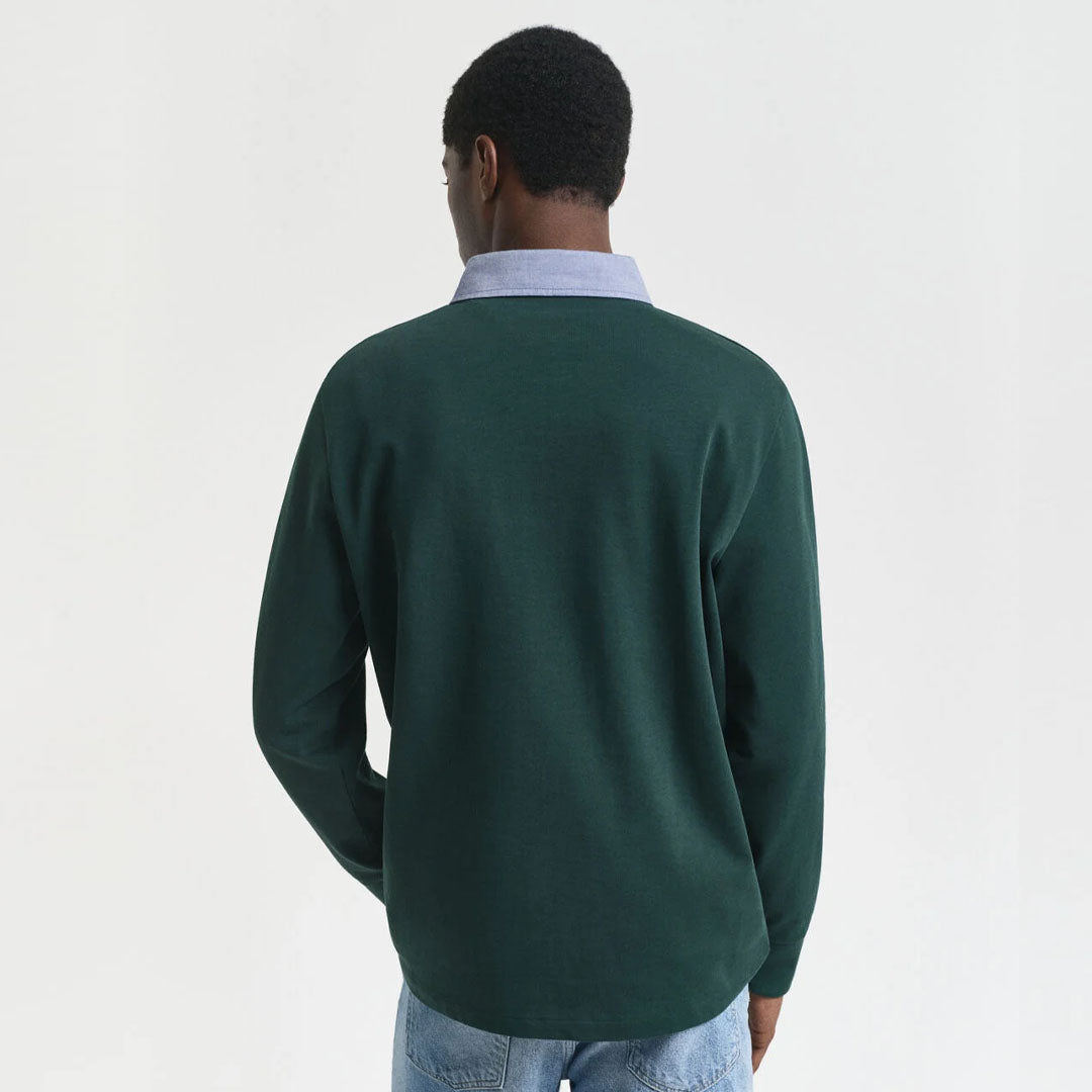 Bluzë GANT TEXTURED COTTON MERINO HALF ZIP