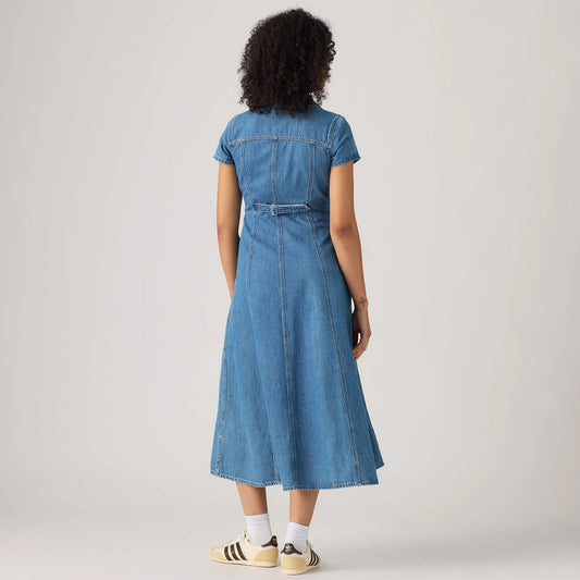 Fustan Levis SS FIT AND FLARE WESTERN DRESS VINTAG