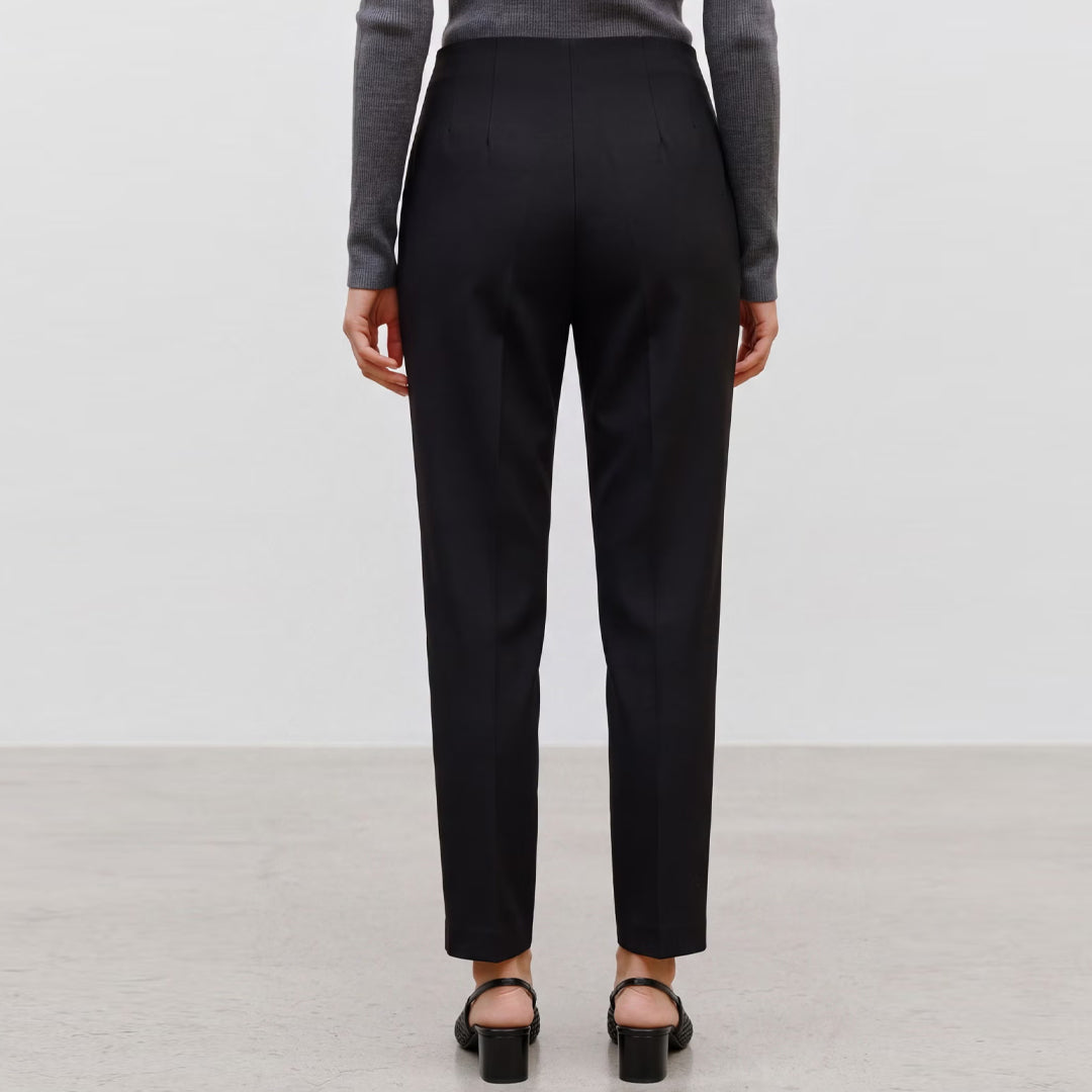 Pantallona Vero Moda VMZOEY MW TAPERED PANT NOOS