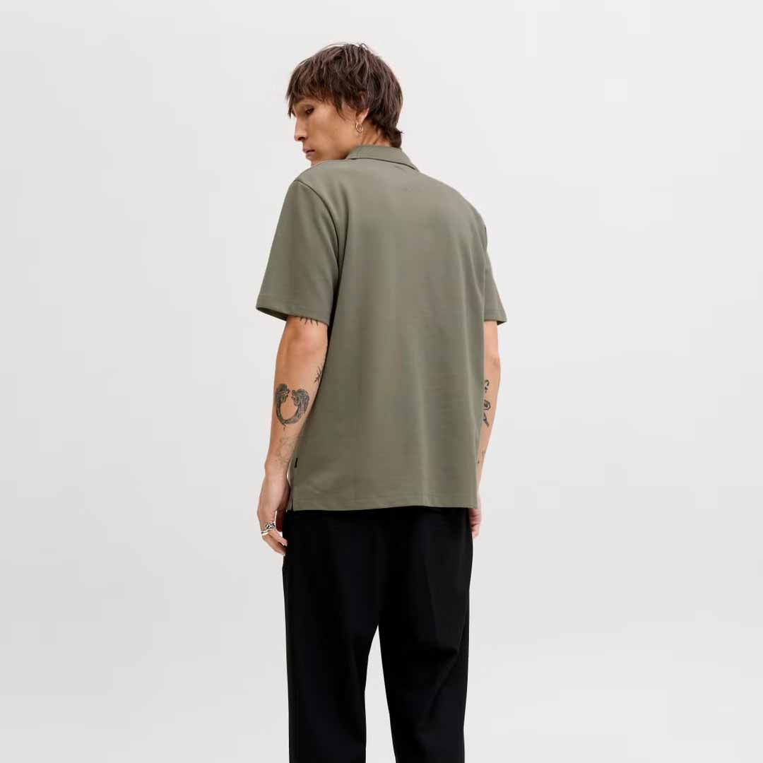Maicë Jack & Jones JPRBLAETHAN SS ZIP POLO SN