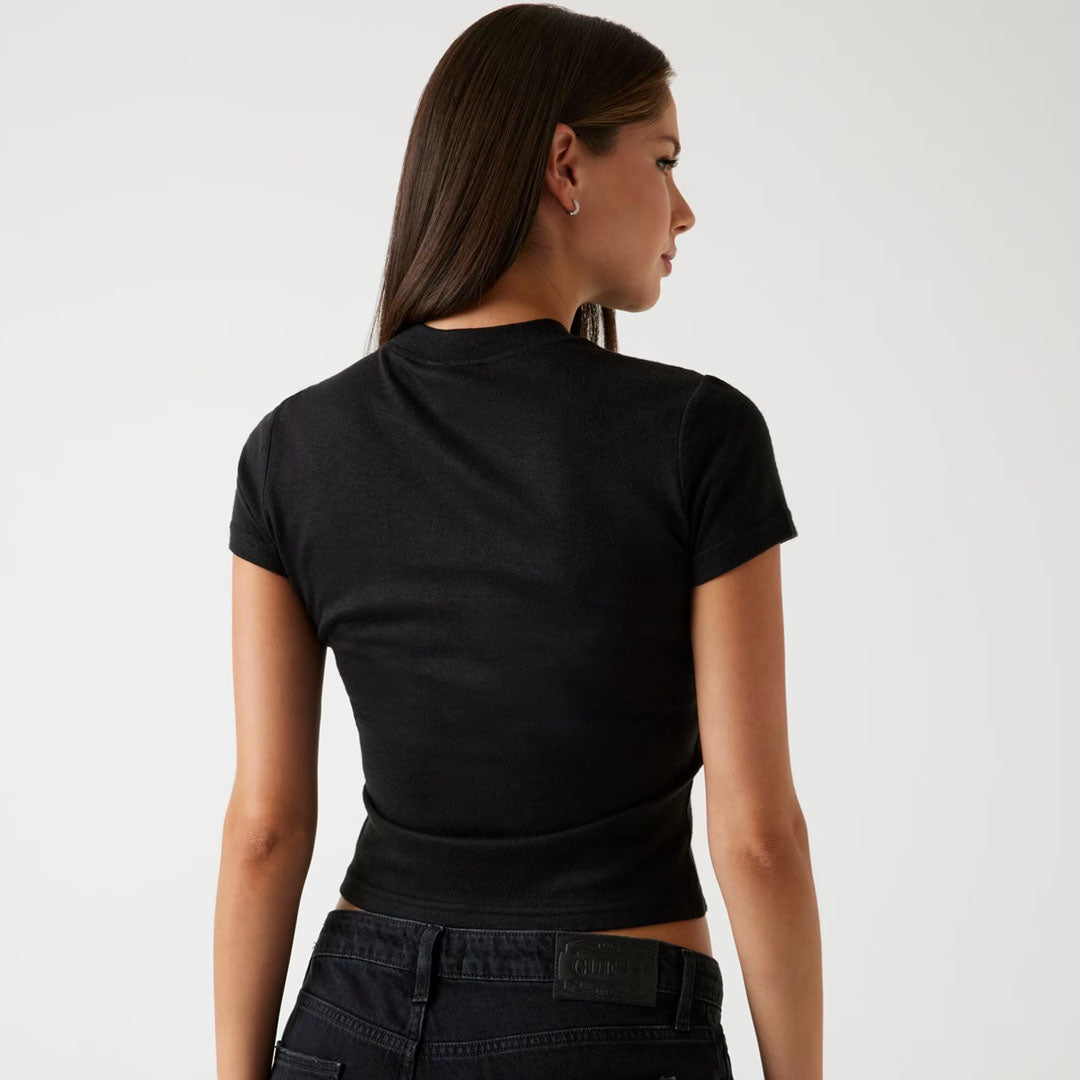 Maicë GUESS SS LICIA MOCK NK TOP