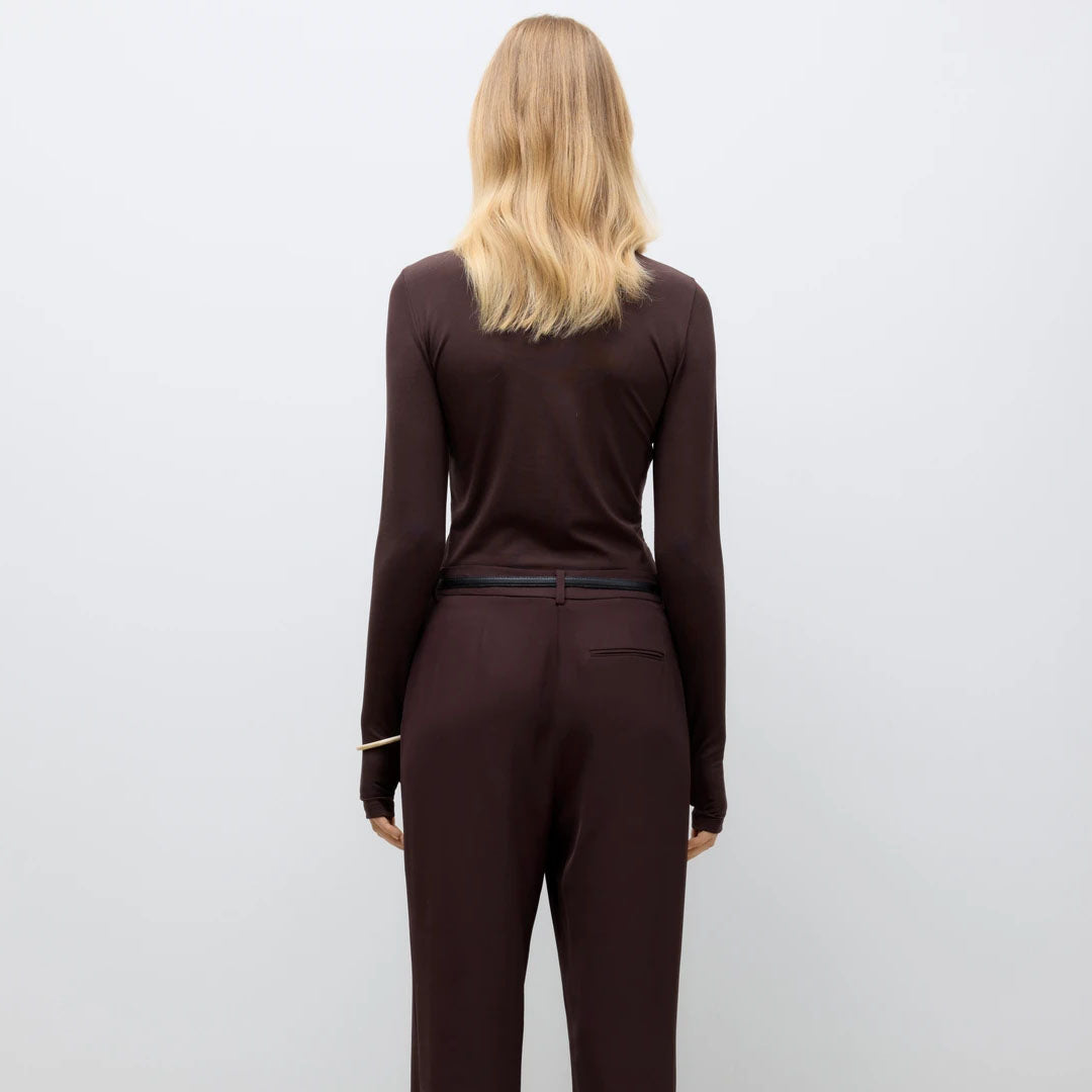 Bluzë VERO MODA AWULA HEAVEN LS HIGH NECK TOP