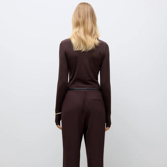 Bluzë VERO MODA AWULA HEAVEN LS HIGH NECK TOP