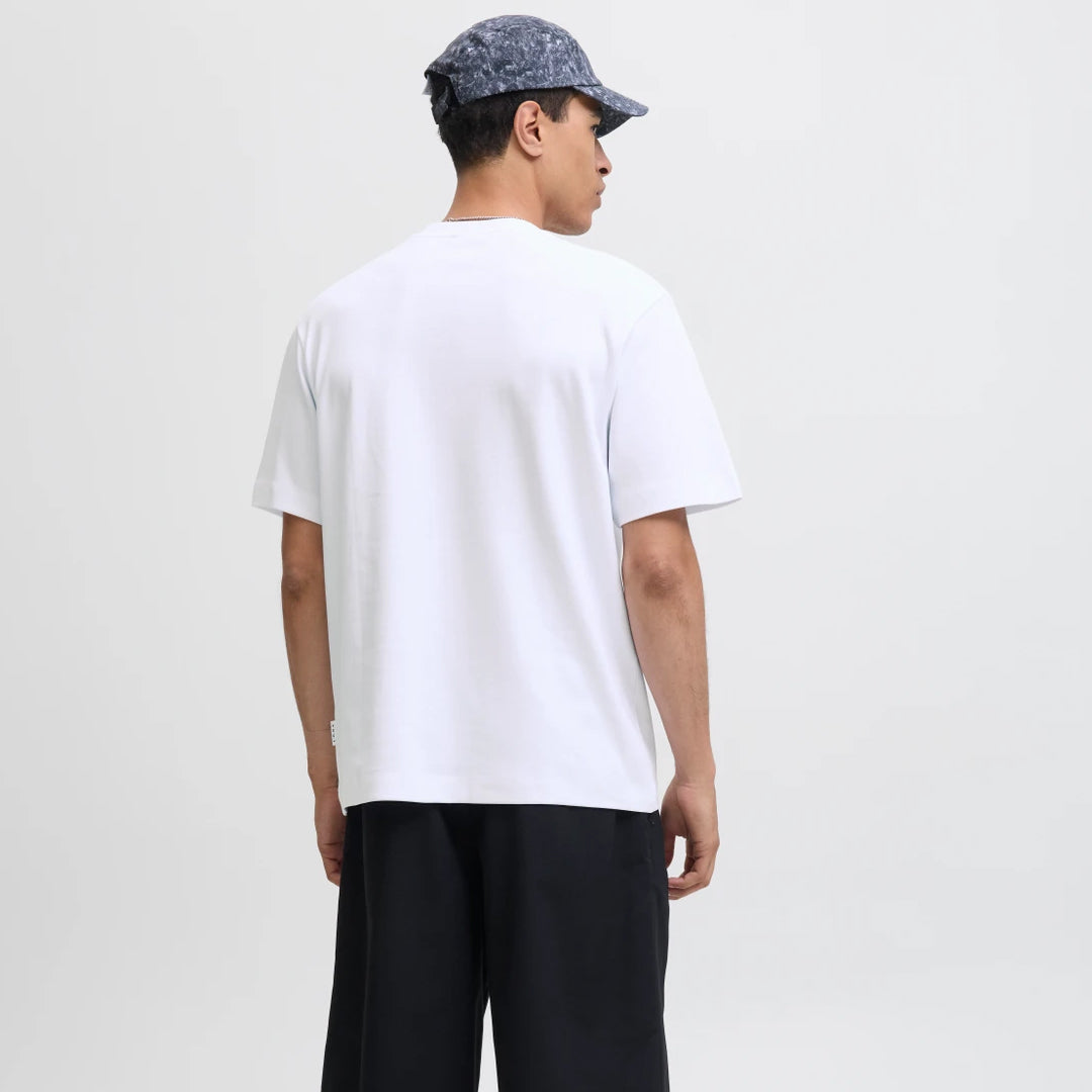Maicë JACK & JONES JCOFUSION INTERLOCK TEE SS CREW