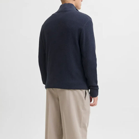 Bluzë JACK & JONES JPRBLUREX KNIT HALF ZIP LN