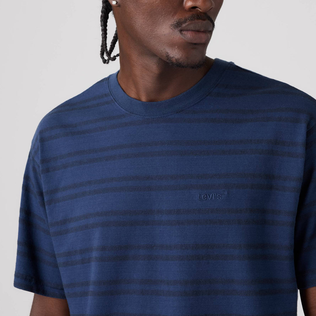 Maicë Levis RED TAB VINTAGE TEE GRADY CHEVRON STRI