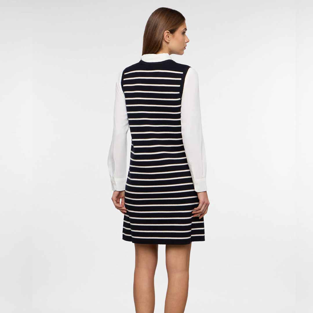 Fustan Upim ABITO IN MAG NAVY/BIANCO