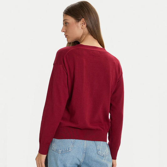 Bluzë GUESS JEANS GJ LS VN MINI TRIANGLE CARDI